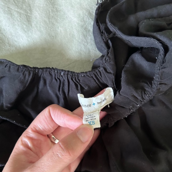 silence + noise black romper - Picture 3 of 4